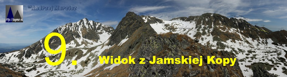 panorama z Jamskiej Kopy